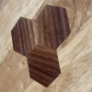 Rubberwood Intarsien